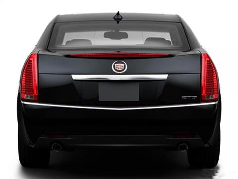 Cadillac CTS rear view modified